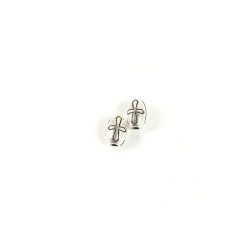 Obiecte bisericesti bile | Margele cilindru de trecere 8mm | 6012