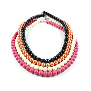 Obiecte bisericesti | Colier bile rotunde din plastic | 1825