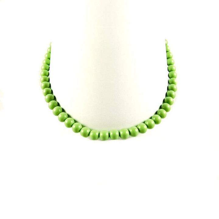 Obiecte bisericesti | Colier bile rotunde din plastic | 1825