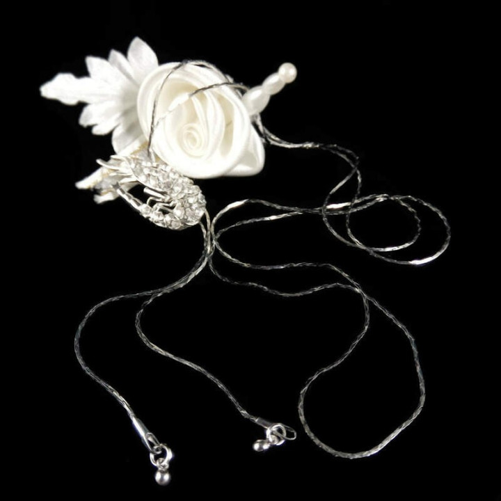 Obiecte bisericesti | Colier medalion metalic figurina | 1827