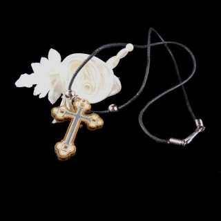 Obiecte bisericesti | Colier cruce din lemn | 1836