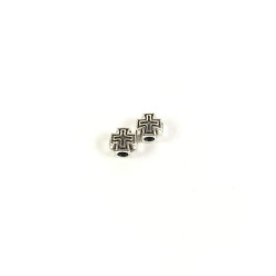 Obiecte bisericesti bile | Margele cruce de trecere 5mm | 6014