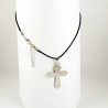 Obiecte bisericesti | Colier cruce din inox | 1849
