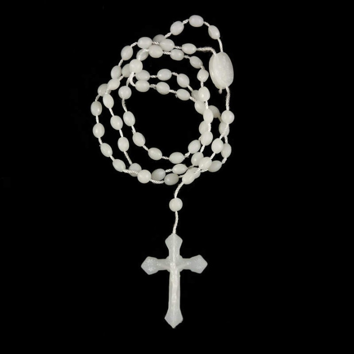 Obiecte bisericesti | Colier bile si cruce din plastic | 1851