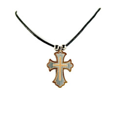 Obiecte bisericesti | Colier cruce din lemn | 1852