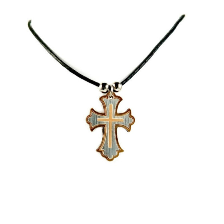 Obiecte bisericesti | Colier cruce din lemn | 1852