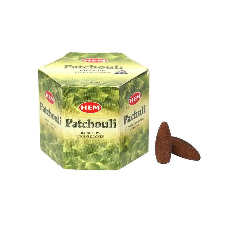 Conuri parfumate Hem Patchouli Backﬂow Cone Hem cutie 40 conuri| Conuri back flow Hem India