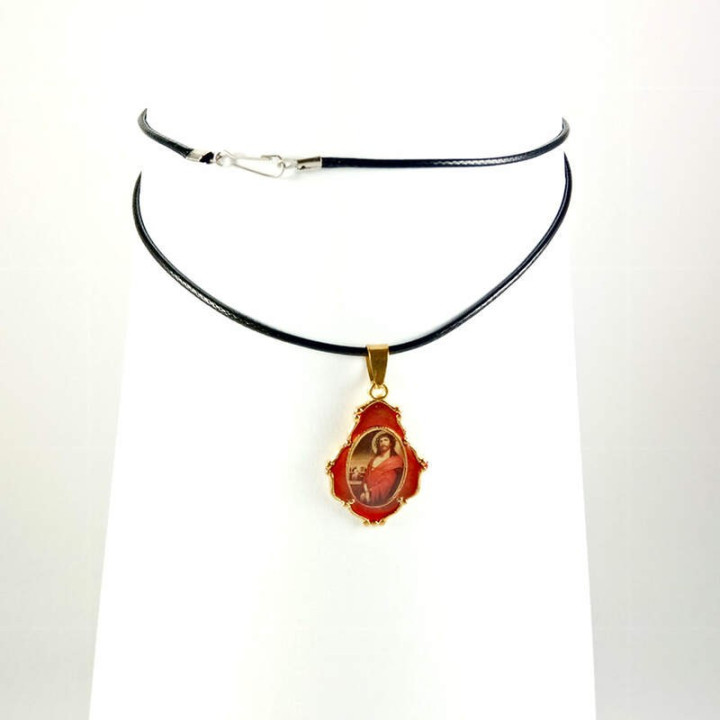 Obiecte bisericesti | Colier medalion Icoana Maicii Domnului | 1871