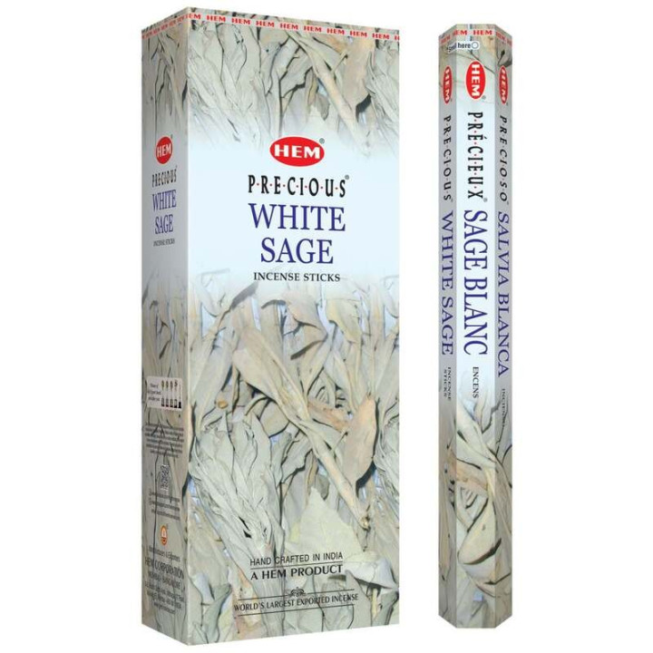 Betisoare parfumate Hem Precious White Sage Hem Bete parfumate Hem India