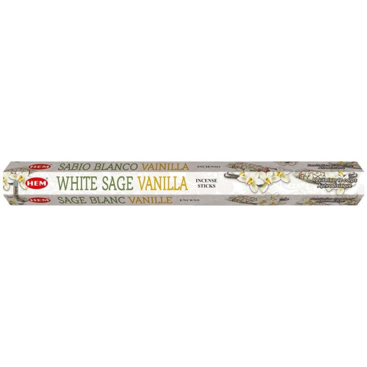 Betisoare parfumate Hem White Sage Vanilla Hem Bete parfumate Hem India