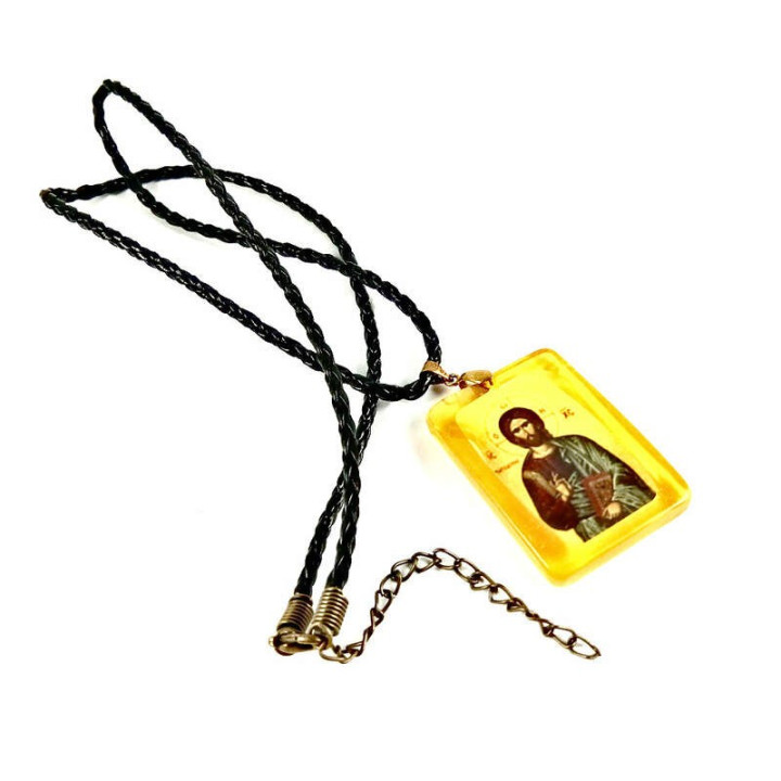 Obiecte bisericesti | Colier medalion Icoana Maicii Domnului din plastic  | 1875