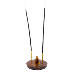 Suporti betisoare parfumate pentru 4 bete parfumate sau 1 con maro 7cm  | 5450