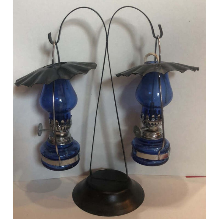 Obiecte bisericesti | Candela de masa din sticla 19cm | 5141