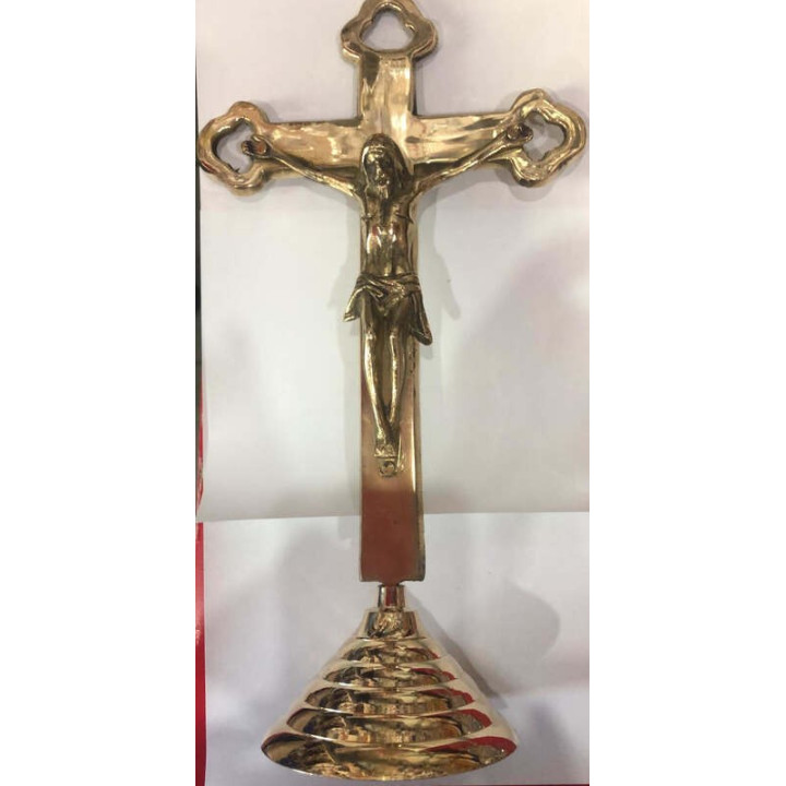 Obiecte bisericesti | Cruce pentru masa din metal | 5342