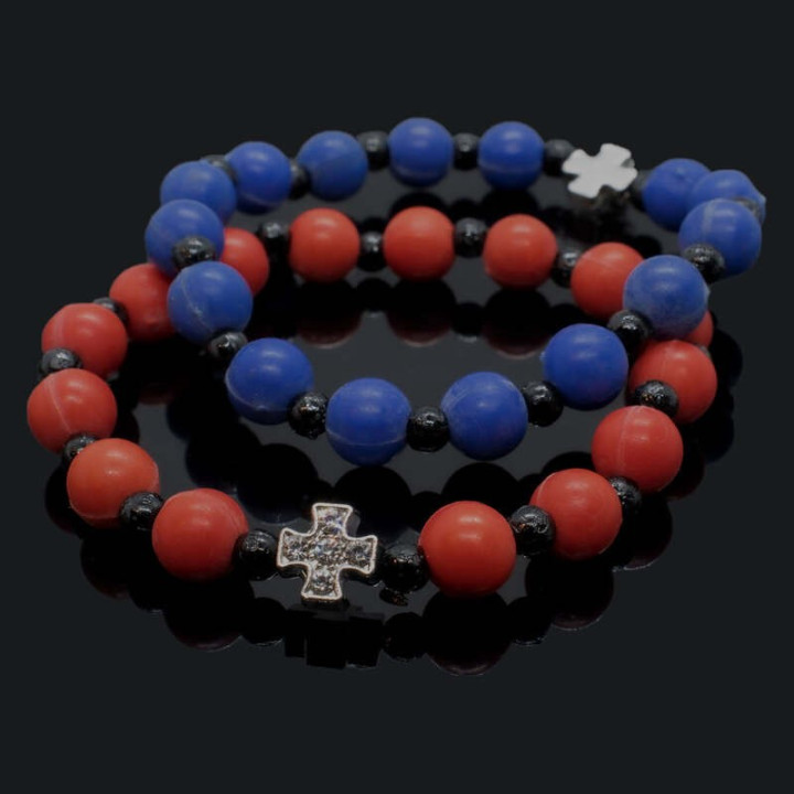 Colportaj Bisericesti.ro | Bratara elastica parfumata margele din plastic | 1281