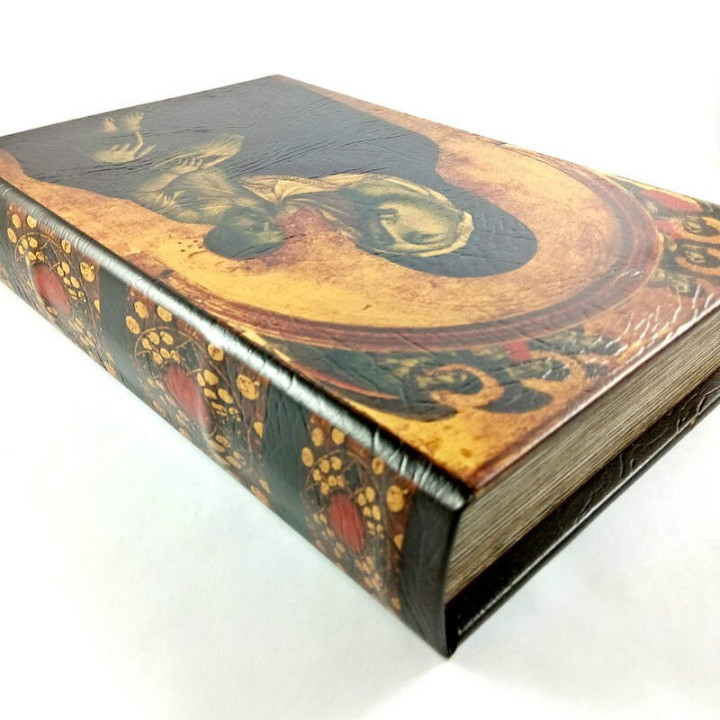 Obiecte bisericesti | Cutie cu Icoana Maicii Domnului imprimata din carton 33cm si 26cm | 5802