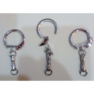 Inel breloc | Baza breloc lant cu carabina 2cmx4-5cm | 3661