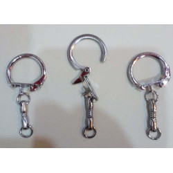 Inel breloc | Baza breloc lant cu carabina 2cmx4-5cm | 3661