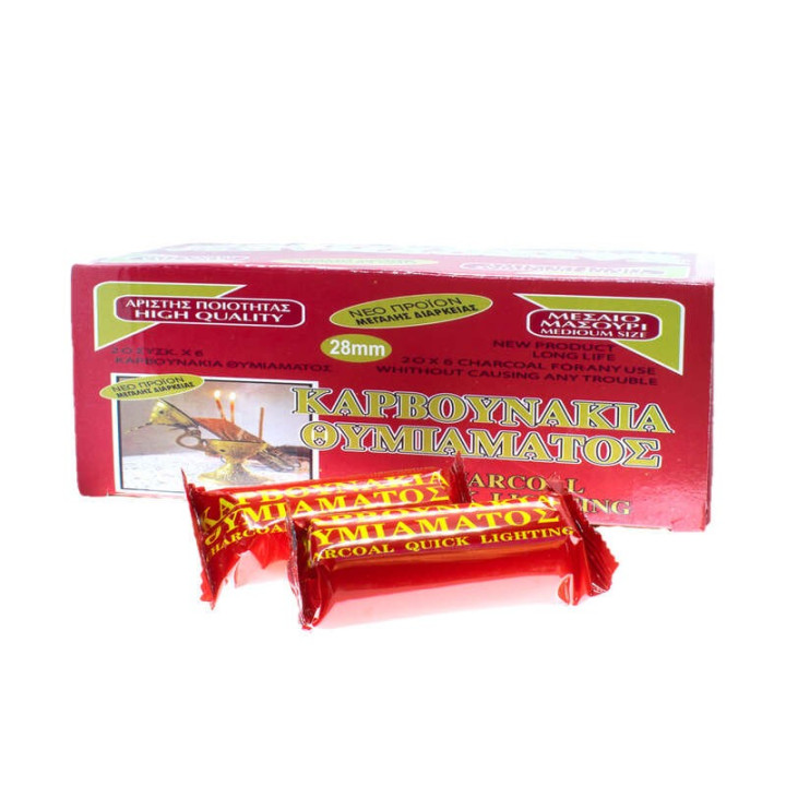 Obiecte bisericesti | Carbune aprindere rapida 28mm | 2712