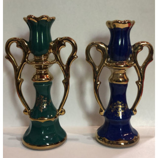 Obiecte bisericesti | Sfesnic pentru 1 lumanare din ceramica 16.5cm  | 5413