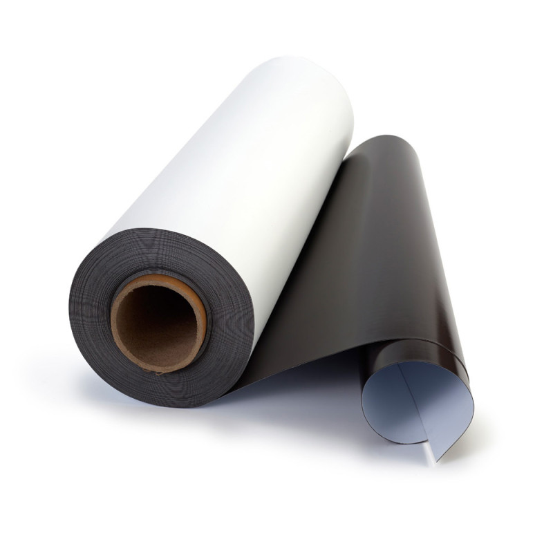 Magneti | Folie magnetica cu adeziv 0.5mmx0.6mx25m | 3837