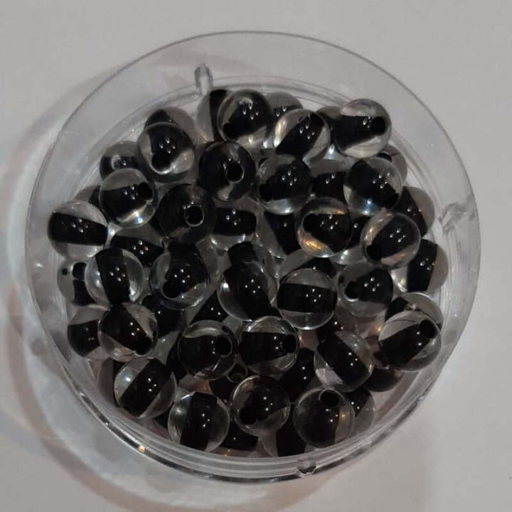 Margele bile distantiere | Margele rotunde de trecere 8mm | 6542