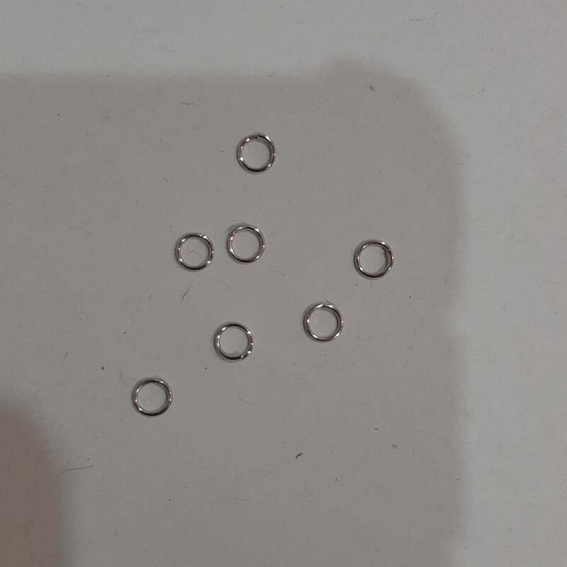 Baza bijuterii | Anou inel element imbinare gros 0.5mm 4mm | 3664
