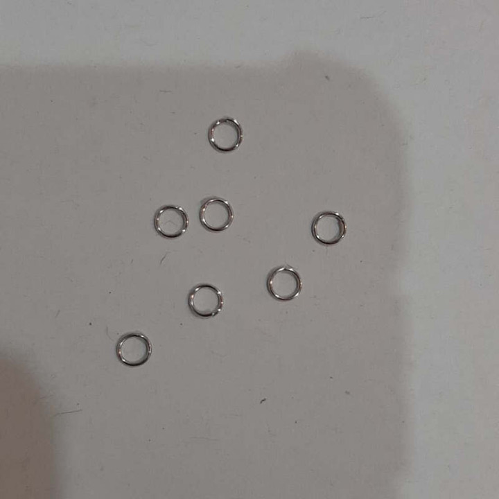 Baza bijuterii | Anou inel element imbinare gros 0.5mm 4mm | 3664