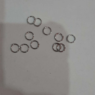 Baza bijuterii | Anou inel element imbinare gros 0.7mm 6mm | 3665