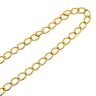 Baza bijuterii | Lant decorativ gros 1.8mm 11x16mm | 3675