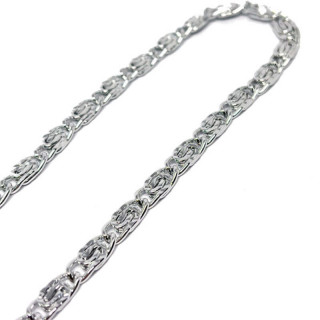 Baza bijuterii | Lant decorativ gros 2mm 12x9mm | 3676