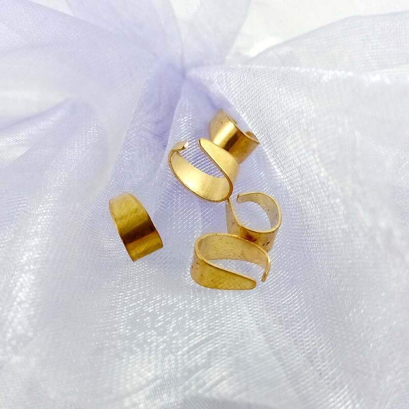 Baza bijuterii | Anou lat element imbinare  8x4mm | 3683
