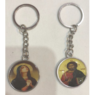 Obiecte bisericesti | Breloc cu icoane aplicate | 1582