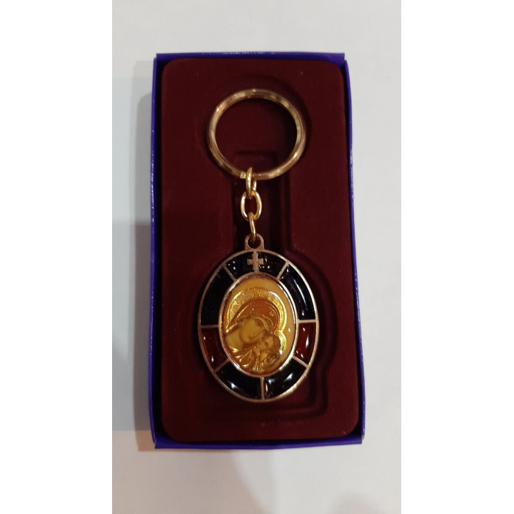 Obiecte bisericesti | Breloc cu icoane aplicate | 1584