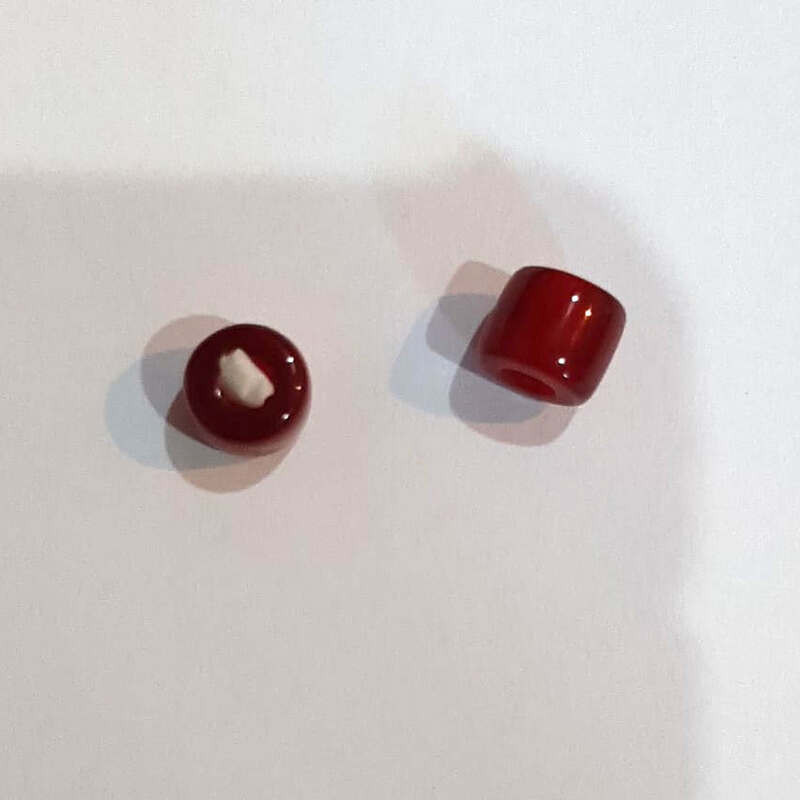 Margele bile distantiere | Margele cilindru de trecere 6mm | 6545