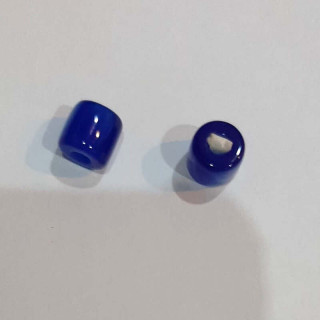 Margele bile distantiere | Margele cilindru de trecere 7.5mm | 6546