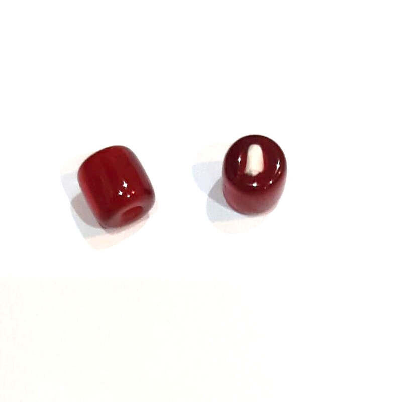 Margele bile distantiere | Margele cilindru de trecere 7.5mm | 6547