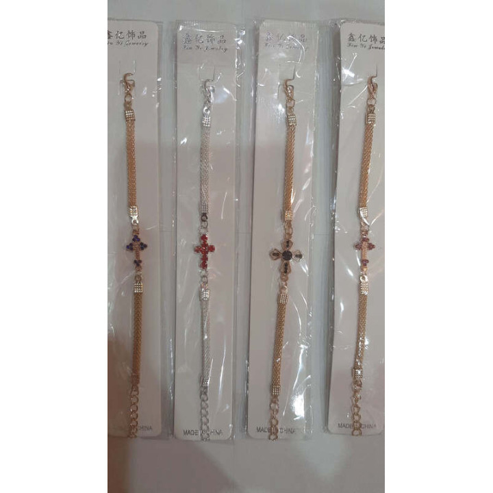 Colportaj Bisericesti.ro | Bratara lantisor mix tip zale | 1302