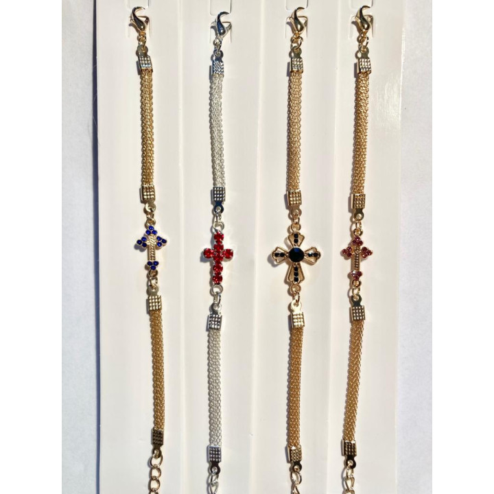 Colportaj Bisericesti.ro | Bratara lantisor mix tip zale | 1302