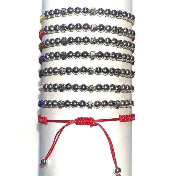 Metanii si bratari religioase | Bratara metanie impletita sfoara | 1343