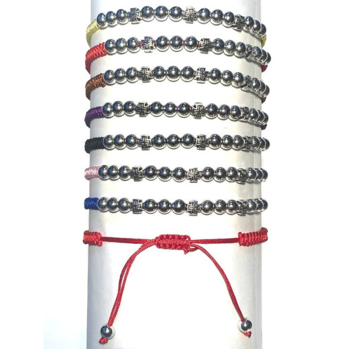 Metanii si bratari religioase | Bratara metanie impletita sfoara | 1343