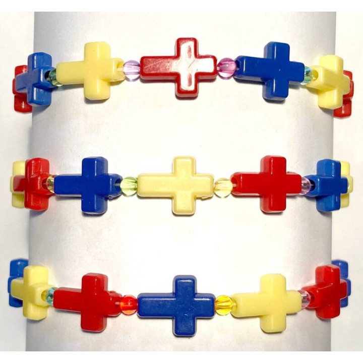 Metanii si bratari religioase | Bratara elastica bile plastic | 1345