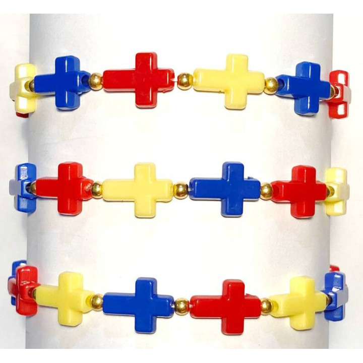Metanii si bratari religioase | Bratara elastica bile plastic | 1346