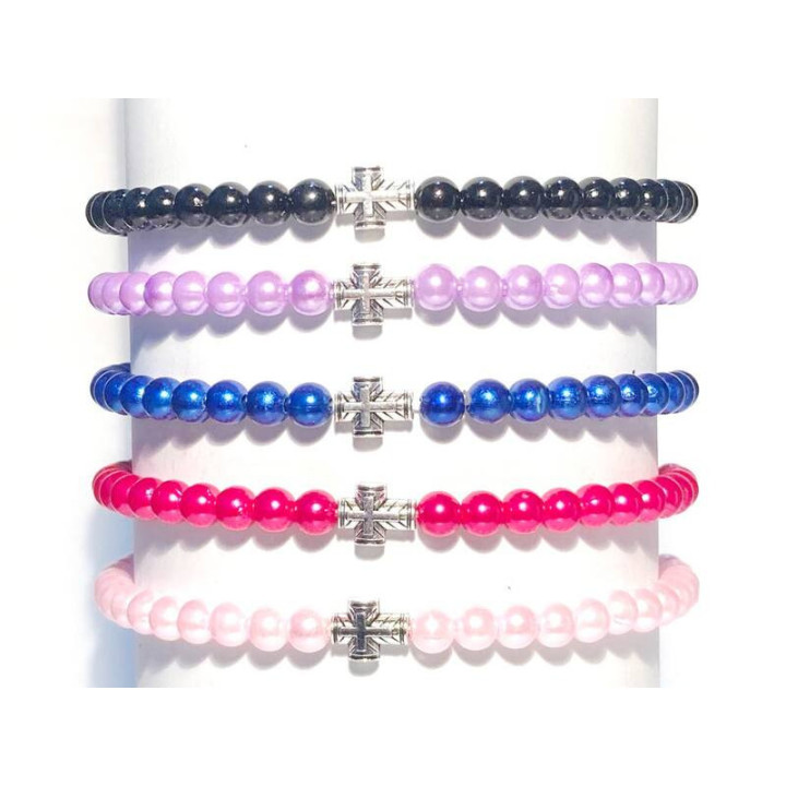 Metanii si bratari religioase | Bratara elastica bile plastic | 1352