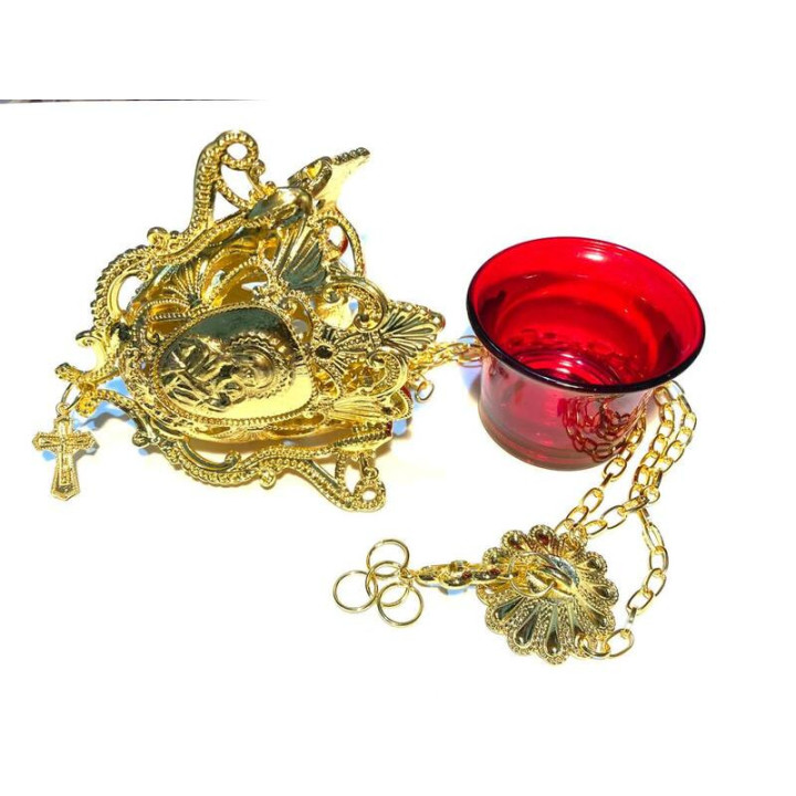 Obiecte bisericesti | Candela de perete din metal 12cm | 5145