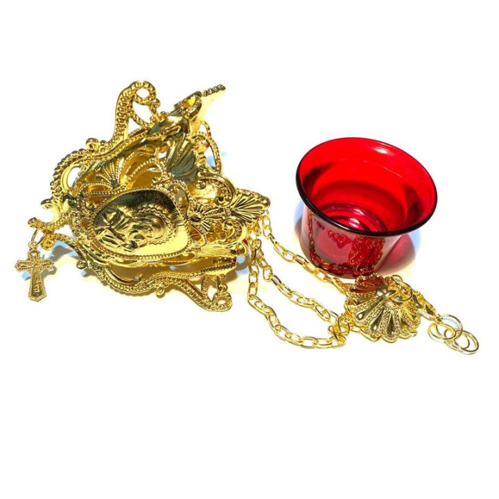 Obiecte bisericesti | Candela de perete din metal 12cm | 5145