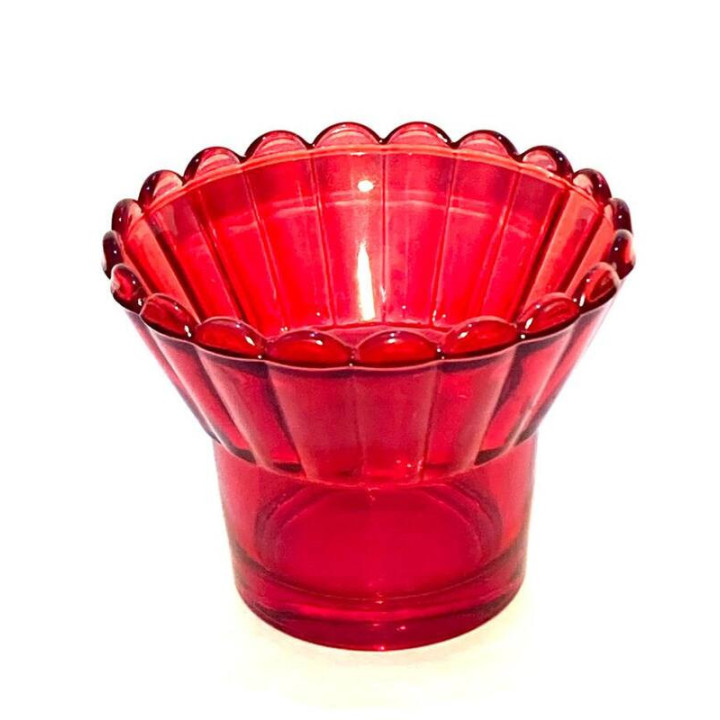 Obiecte bisericesti | Pahar Candela de masa din sticla  | 5150