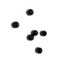 Margele bile Margele rotunde de trecere din plastic color negru|alb|rosu|mov|albastru|crem si  cod 6110
