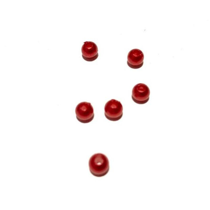 Margele bile Margele rotunde de trecere din plastic color negru|alb|rosu|mov|albastru|crem si  cod 6110