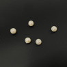 Margele bile Margele rotunde de trecere din plastic color negru|alb|rosu|mov|albastru|crem si  cod 6110